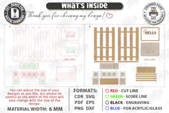 A-Frame Welcome Sign Laser Cut | Outdoor Decor | Porch Sign Product Image 3