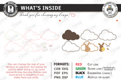 Personalized Cloud Night Light Laser Cut | Kids Name Signs Product Image 5