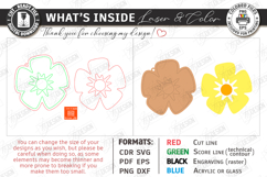 Personalized Backpack Tag Laser Cut | Name Charm | Keychain Product Image 3