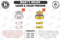 Family Keychain Laser Cut |Wooden Key Rings|Family SVG| CNC Product Image 3