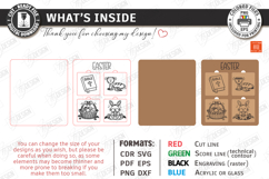 Easter Puzzles Laser Cut | He Is Risen SVG | Religious Signs Product Image 3