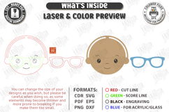 Kids Wooden Yarn Hair Craft Laser Cut | Kids Laser | Girl Product Image 3