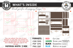 Retro Treasure Chest Laser Cut | Vintage Box | Jewelry Boxes Product Image 3