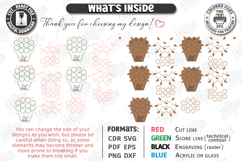Mother's Day Photo Bouquet Laser Cut | Photo Frame Kit | CNC Product Image 5