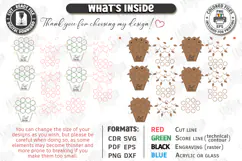 Mother's Day Photo Bouquet Laser Cut | Photo Frame Kit | CNC Product Image 5