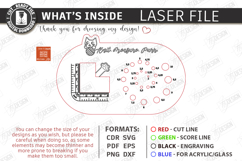 Knitting Needle Gauge &amp; Ruler Laser Cut | Sewing &amp; Craft SVG Product Image 3