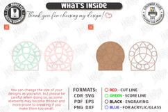 Crystal Display Shelf Laser Cut | Mystical Crystal Holder Product Image 3