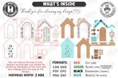 Tooth Fairy Door Laser Cut |Children&#039;s Room Decor| Mini Door Product Image 2