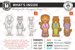 Animals Puzzles Laser Cut Bundle | Mix and Match Games SVG Product Image 11