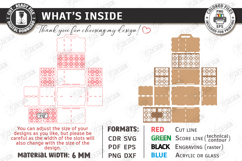 Cleaning Caddy Organizer Laser Cut | Wooden Storage Box SVG Product Image 2