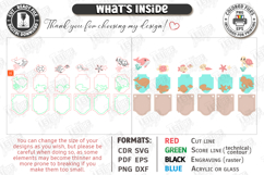 Baby Name Banner Laser Cut Bundle | Nursery Garlands Set SVG Product Image 16