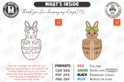 Easter Money Holder Laser Cut | Spring Gift Tag | Holiday Product Image 3