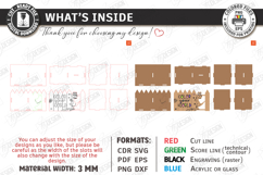 Desk Organizer Laser Cut | Kids Pencil Holder Designs | CNC Product Image 3