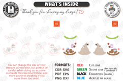 Easter Bunny Rocker Laser Cut Bundle | Tabletop Easter Decor Product Image 10