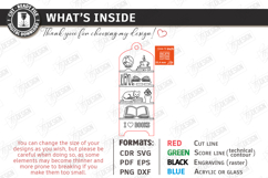 Book Lover Bookmarks Laser Cut Bundle | Reading Accessories Product Image 11