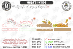 Easter Bunny Shelf Sitter Laser Cut Bundle | Layered Easter Product Image 11