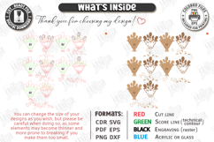 Mother's Day Photo Bouquet Laser Cut | Photo Frame Kit | CNC Product Image 2