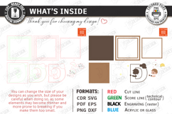 Nursery Name Signs Alphabet Laser Cut Bundle | Monogram SVG Product Image 6