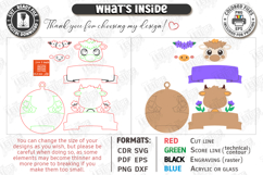 Kids Birthday Souvenir Laser Cut|Cute Animals|Kids Name Tags Product Image 3