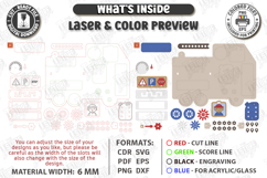 Personalized Busy Board Laser Cut Bundle | Montessori Toy Product Image 10