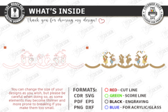 Easter Bunny Rocker Laser Cut | Standing Rabbit Table Decor Product Image 3