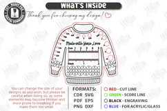Knitting Needle Gauge Laser Cut | Knitting Accessories SVG Product Image 3