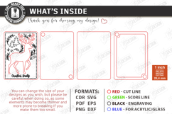 Needle Holder Laser Cut | Sewing Organizer | Laser Engraved Product Image 3