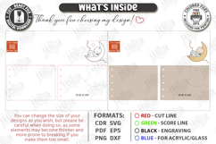 Baby Photo Album Laser Cut Bundle | Memory Books | Engraving Product Image 16