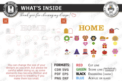 Interchangeable Home Stands Laser Cut Bundle|Word Signs SVG Product Image 11