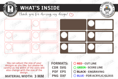 Wraps and Fries Tray Laser Cut | Food Tray | Serving Board Product Image 3
