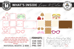 Swing Planter Laser Cut |Plant Pot SVG| Hanging Planter| CNC Product Image 2