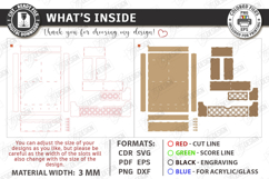 Electricity Meter Box Cover Laser Cut | Wall Decor | Pattern Product Image 11