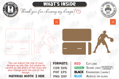 Sport Phone Stand Laser Cut | Gym and Dance | Phone Holder Product Image 3