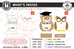 Personalized Kids Graduation Award Laser Cut | Grad 2026 SVG Product Image 6