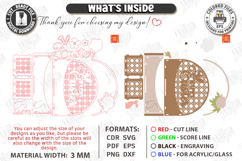 Easter Box and Crate Laser Cut | Bunny Bait | Easter Basket Product Image 3