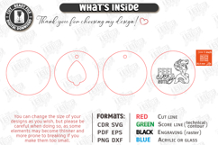 Guitar Pick Holder Laser Cut | Storage Box | Round Pick Box Product Image 3