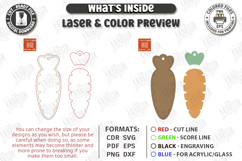 Easter Basket Tags Laser Cut Bundle | Name Tags | Gift Label Product Image 6