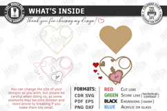 Heart Tea Light Candle Holder Laser Cut | Valentines Day SVG Product Image 3