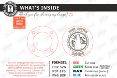 Round Wooden Beer Bottle Opener Laser Cut - Magnet Coasters Product Image 2