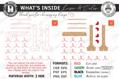 Mini Hanger Jewelry Display Laser Cut | Desk Jewelry Stand Product Image 3