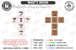 Decision Making Dice Laser Cut Files | Food and Activity SVG Product Image 3