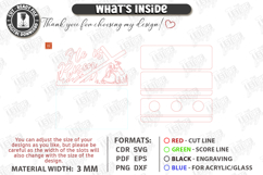 Easter Candle Holder Laser Cut | He Is Risen SVG | Christian Product Image 3