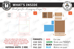 Weekly Menu Planner Board Laser Cut|Kitchen SVG|Meal Planner Product Image 3