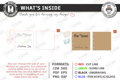 3D Baby Photo Album Laser Cut Bundle | Layered Memory Book Product Image 21