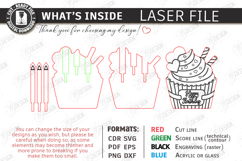 Birthday Money Holder Laser Cut Bundle|Cake Shape|Money Card Product Image 11