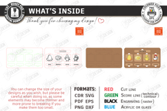 Life Cycle Puzzle Laser Cut | Educational Montessori Toy SVG Product Image 3