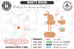 Easter Shelf Sitters Laser Cut Bundle | Easter Decor SVG Product Image 16