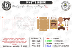 Make a Face Puzzle Laser Cut | My First Emotions | Wooden Pu Product Image 3