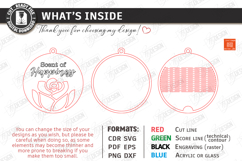 Air Freshener Laser Cut | Car Charm | Hanging Decorations Product Image 3