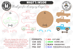 Interchangeable Truck Welcome Signs Laser Cut Bundle | CNC Product Image 7